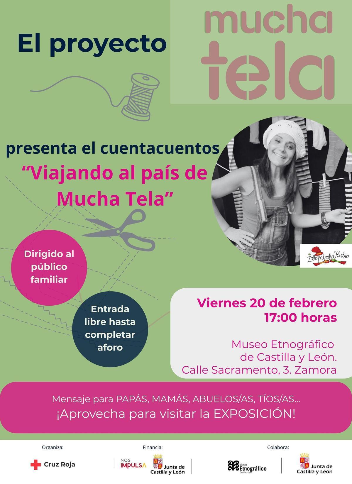 Cartel del cuentacuentos