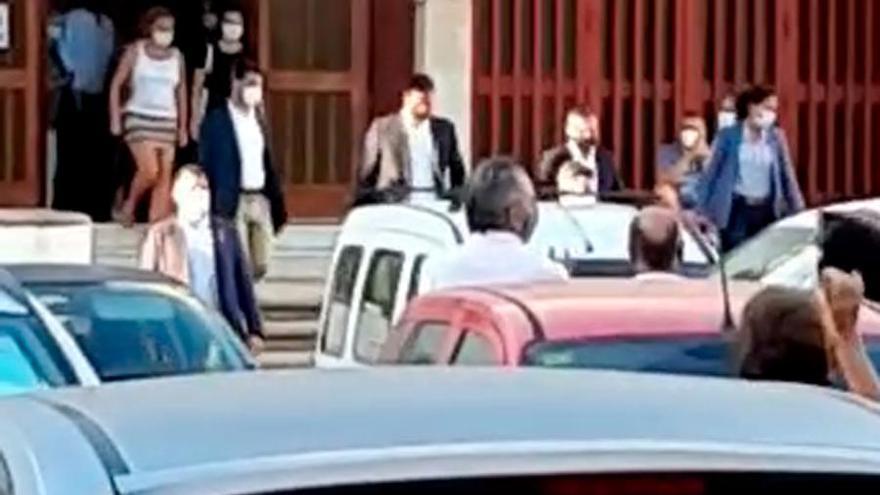 Pedro Sánchez, abucheado en una iglesia de Matalascañas