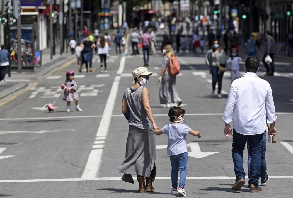 Coronavirus en Murcia: Así ha sido el primer día de desconfinamiento para los niños