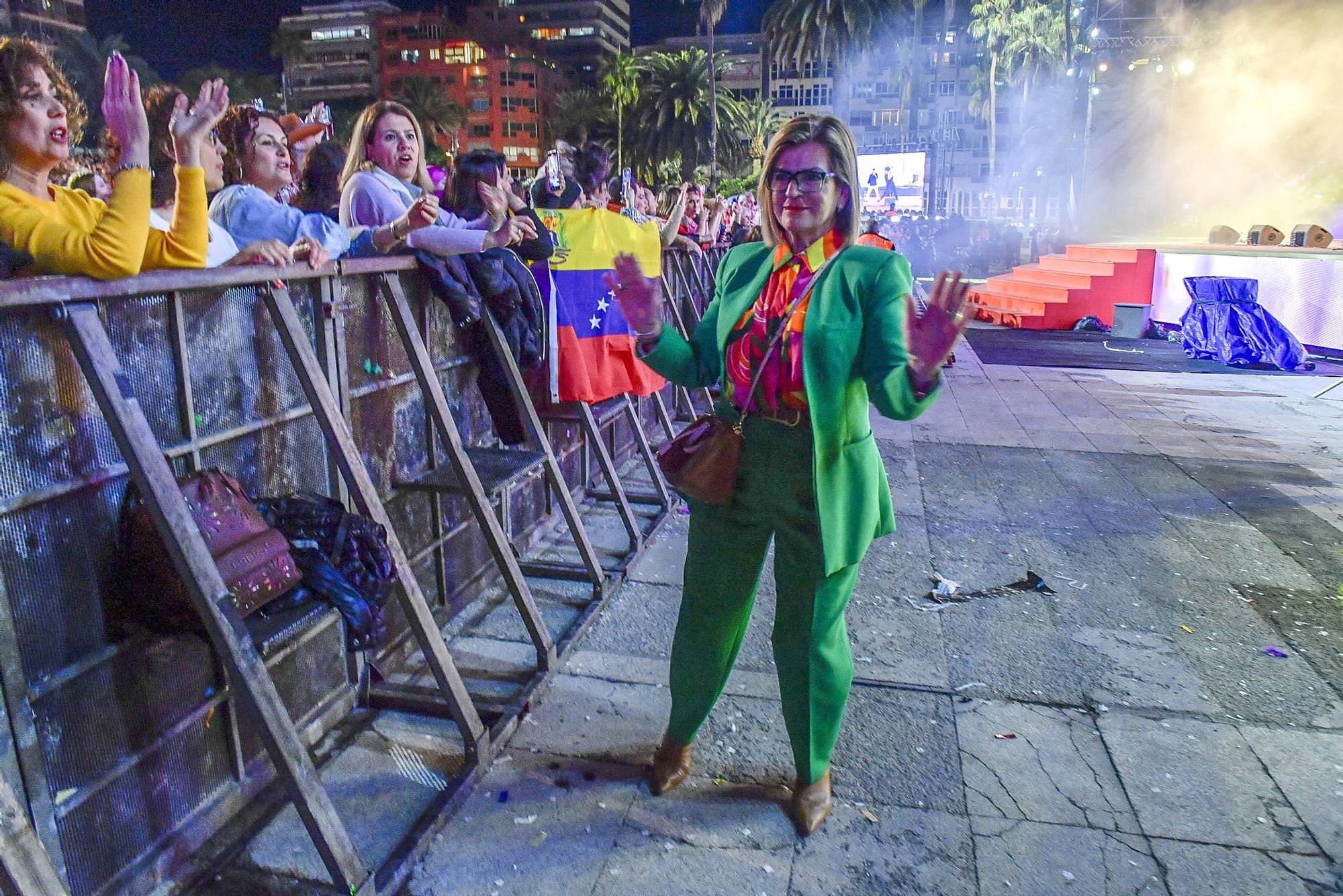 Concierto de Carlos Baute en el Carnaval de Las Palmas de GC