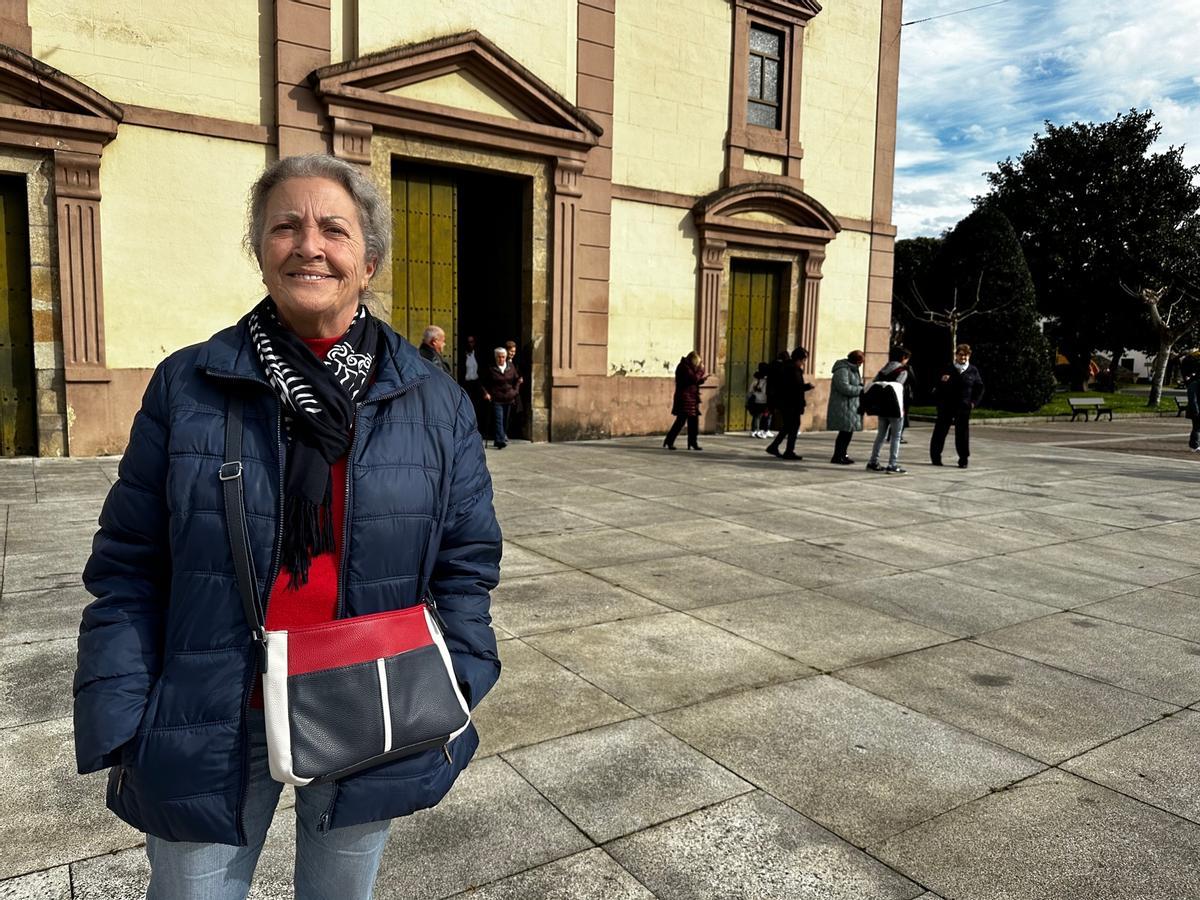 Isabel Rodríguez, en Vegadeo.