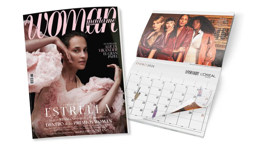 Consigue el calendario 2024 de L’Oréal que Woman te regala en su número de enero