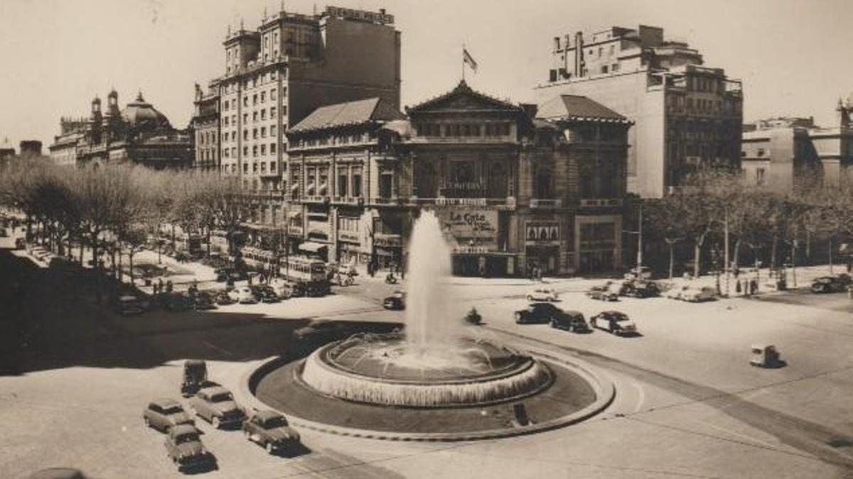 El cine Comèdia, en los años 60.