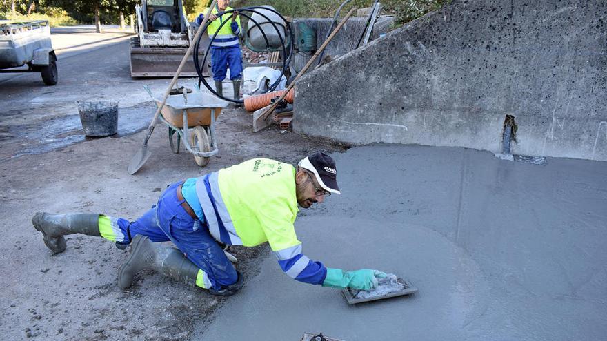 Las obras en Vilarello.