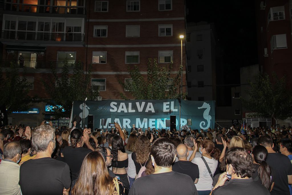 Manifestación por el Mar Menor en Murcia