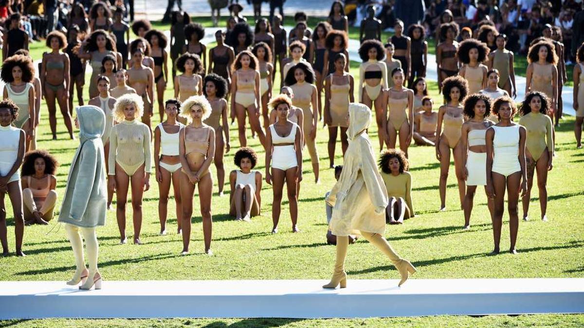 ¿Qué pasó en el desfile de Kanye West?