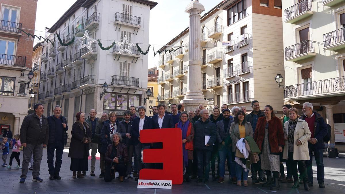 Imagen de archivo del congreso fundacional de la España Vaciada, en Teruel, a finales de 2022.