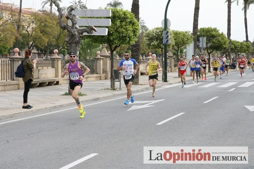 Media Maratón de Murcia: paso por la Avenida del Infante