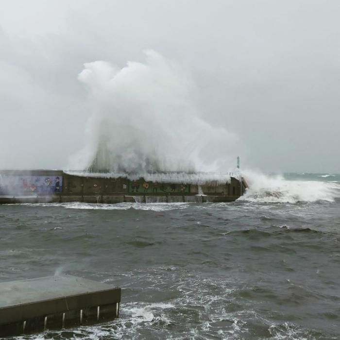 El temporal golpea el Llevant de Mallorca