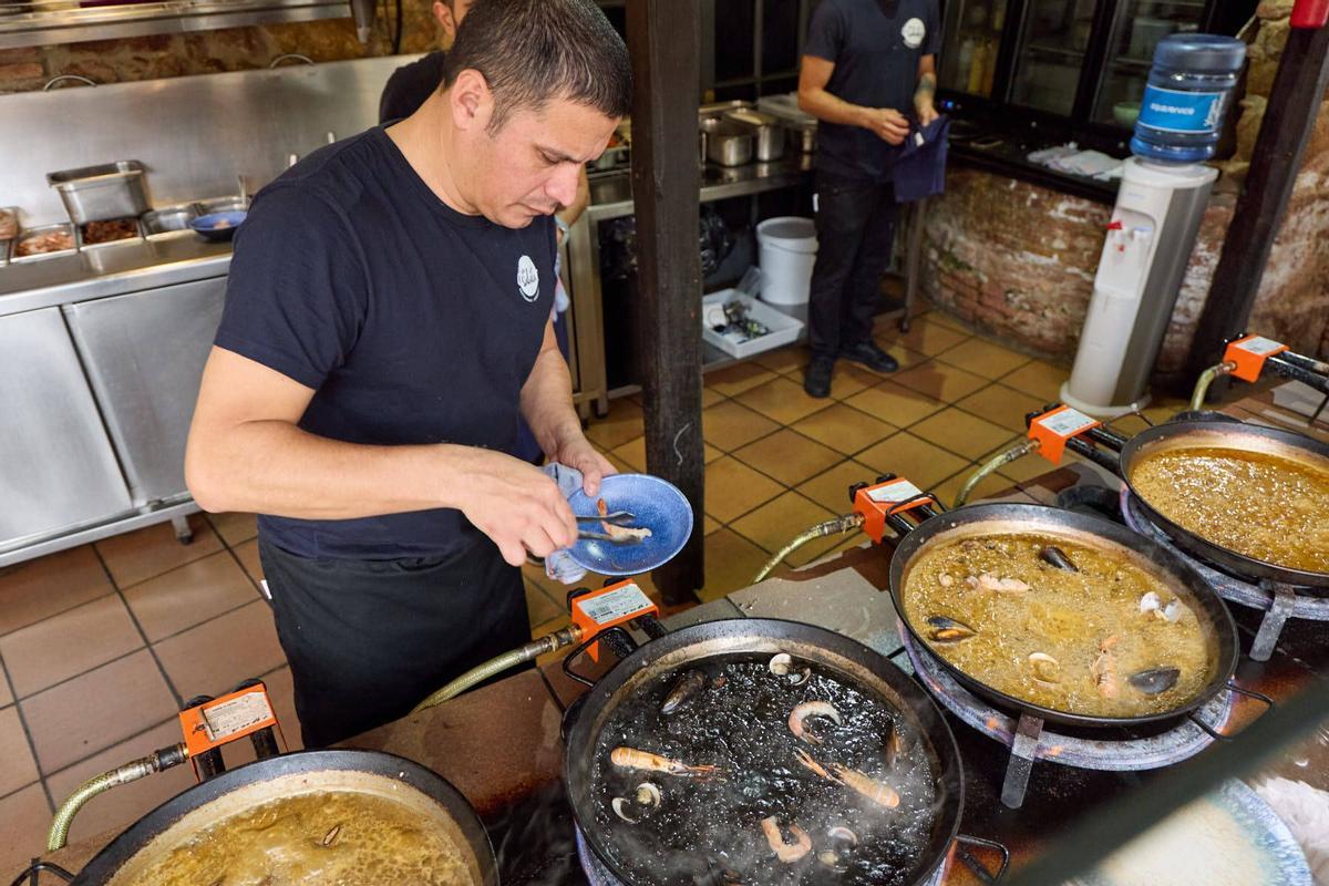 El restaurant Can Sabata a Lloret de Mar i una extensa varietat d'arrossos.