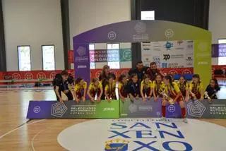 La Catalunya sub-10 de Núria Pérez i Nadine Grau es proclama campiona d'espanya