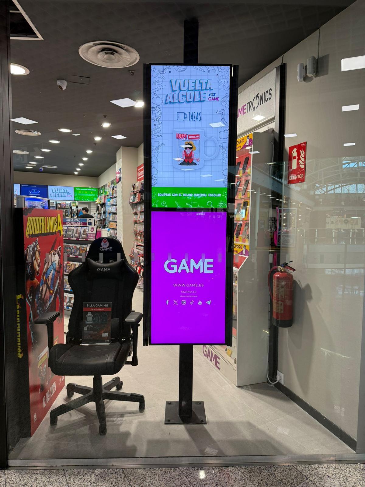 Nueva tienda GAME.