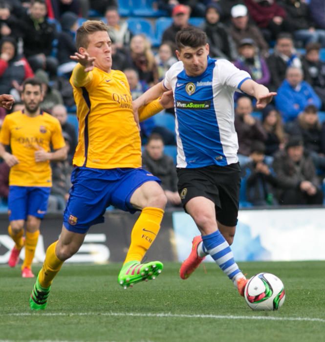 Hércules 0 - Barcelona B 2