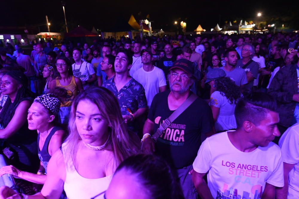 Actuaciones en el festival Rototom, martes 20 de agosto