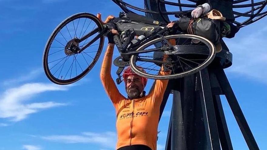 El viatge de Jordi Badia: l&#039;alcalde de Calaf va en bicicleta fins al Cap Nord per la lluita contra l’ictus