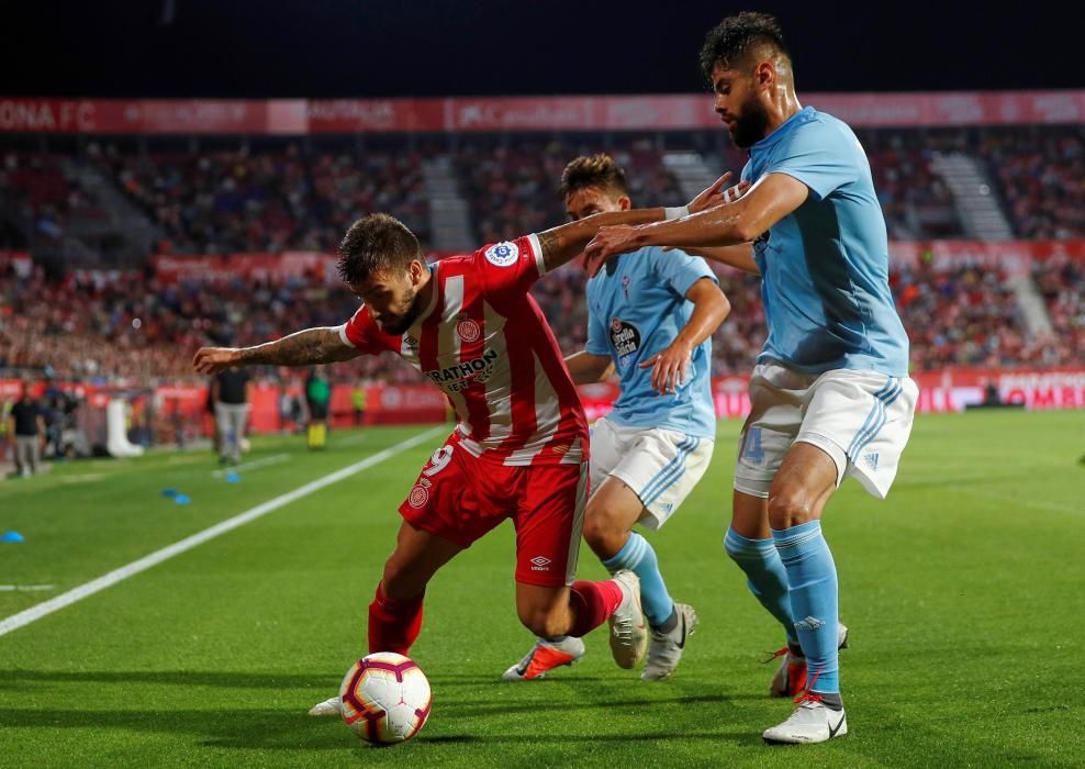 El Girona - Celta, en imágenes