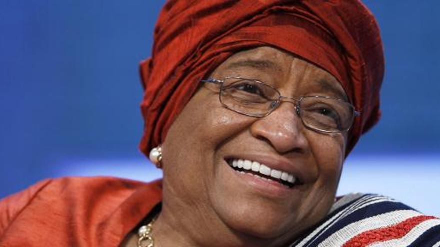 Ellen Johnson Sirleaf.