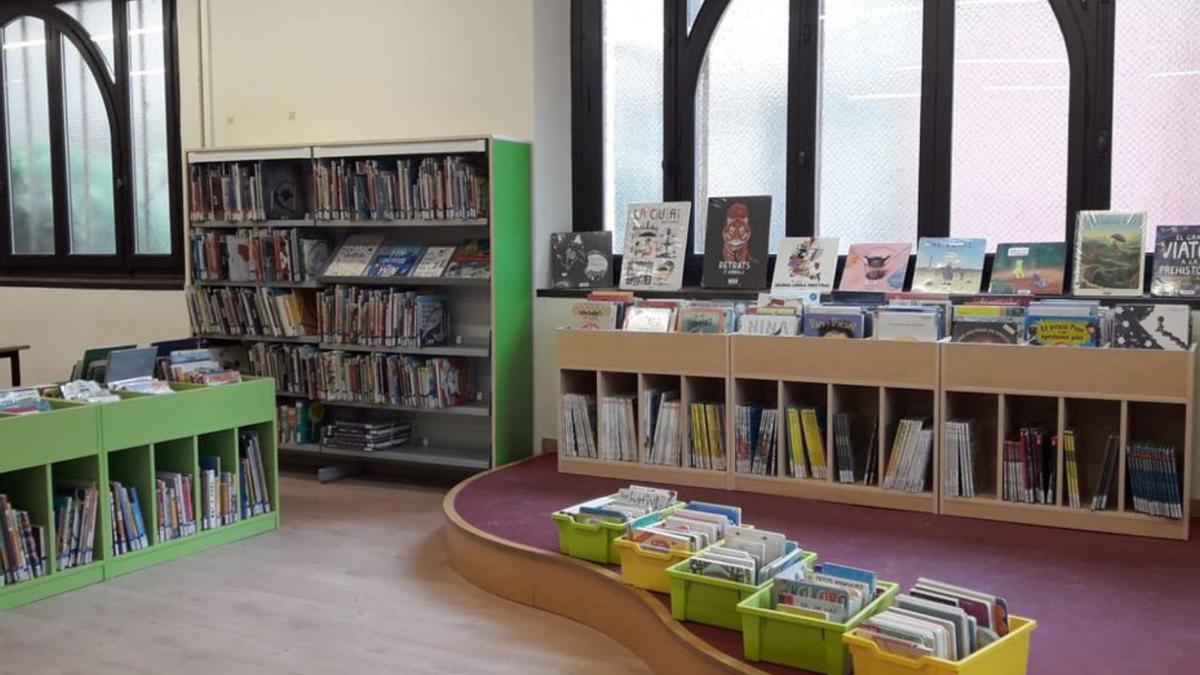 Moià condiciona la sala infantil de la biblioteca | AJUNTAMENT DE MOIÀ