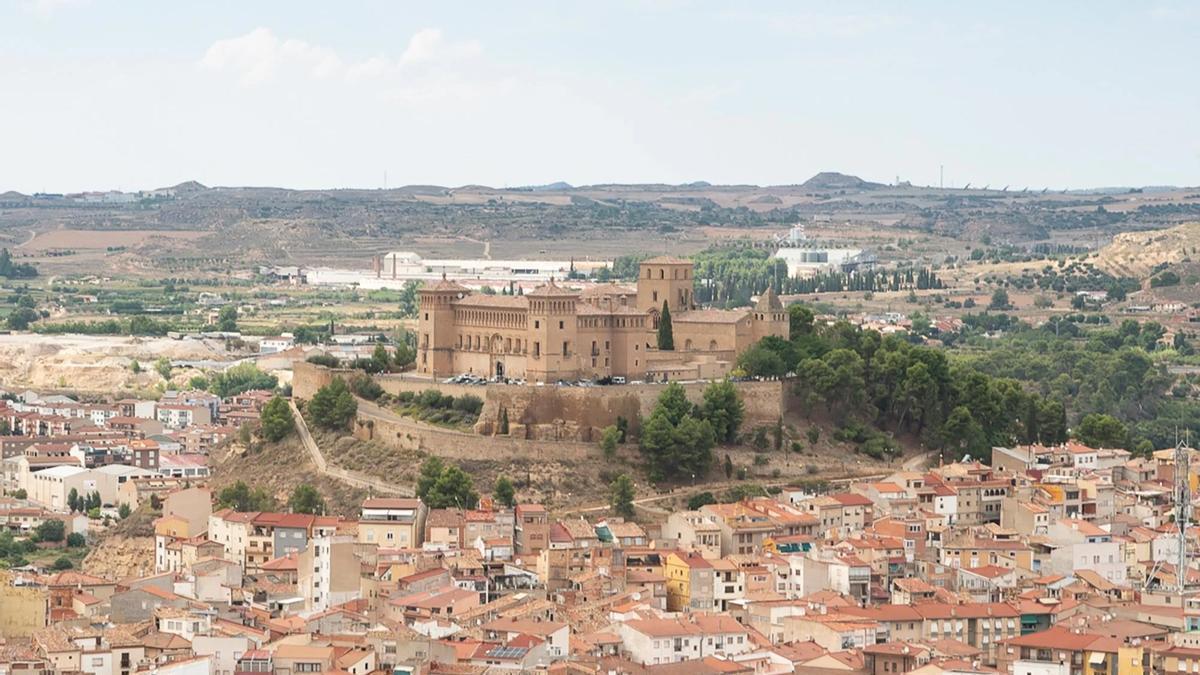 Vista panorámica de Alcañiz, la ciudad donde se ha producido el trágico accidente.