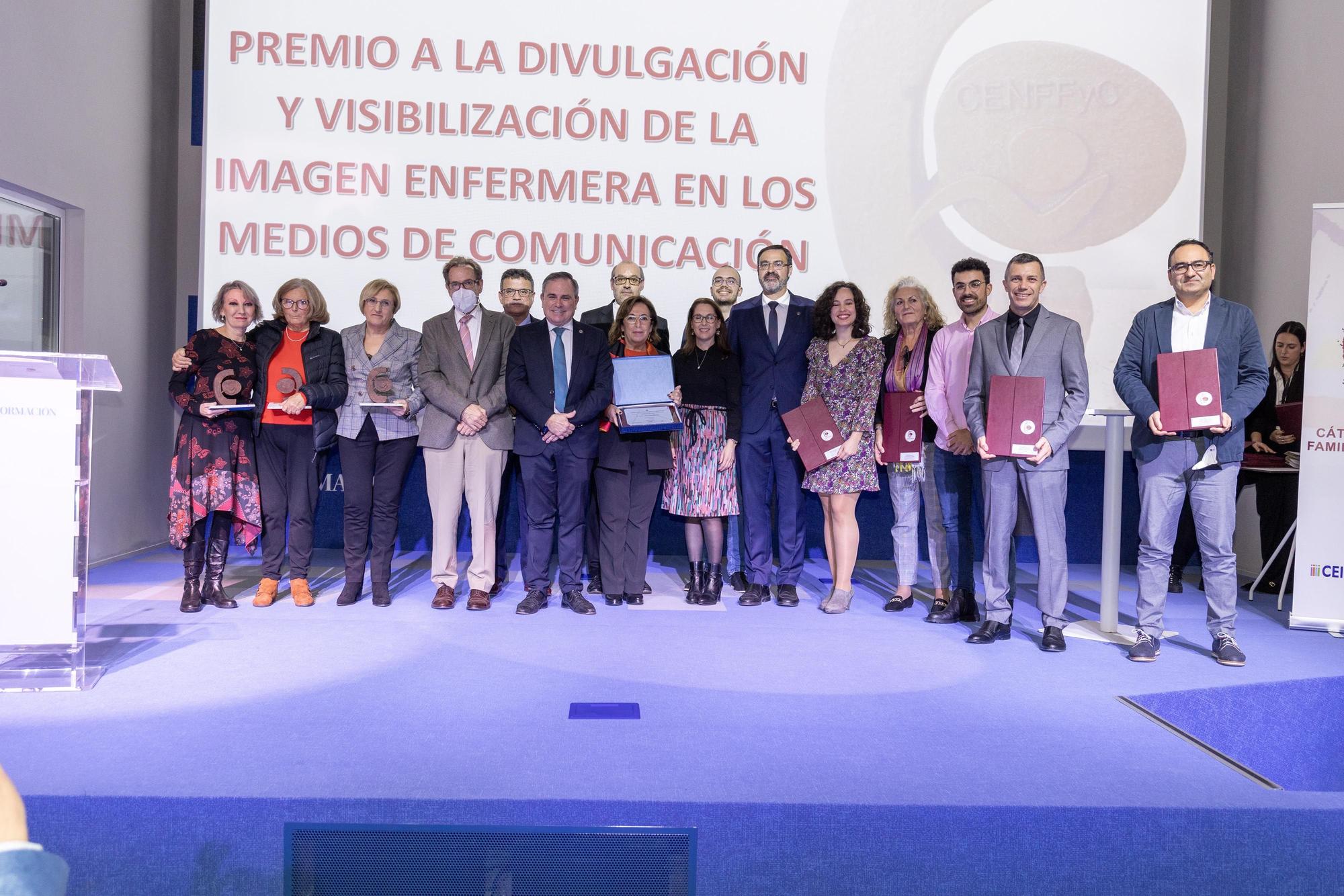 Entrega de premios de la Cátedra de Enfermería Familiar y Comunitaria