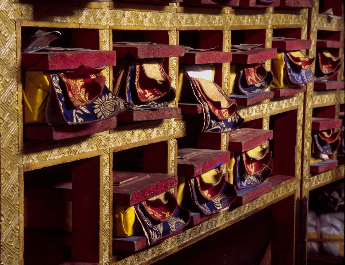 Escrituras sagradas budistas, un tesoro de valor incalculable.