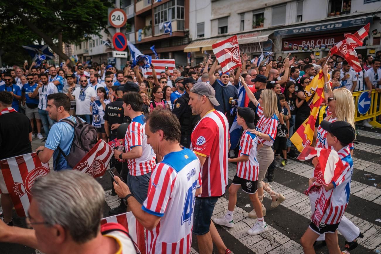 Ambiente previo del Tenerife-Girona