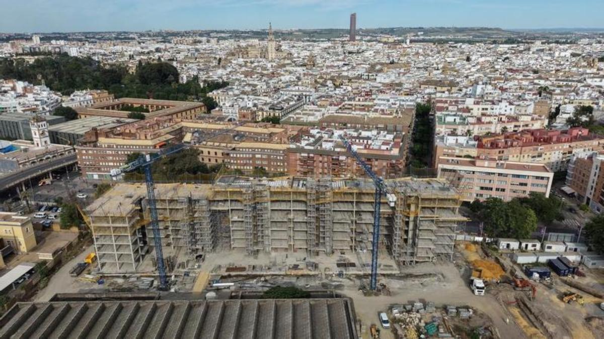 Estado actual de las obras de la primera fase de la promoción de lujo de Grupo ABU en Artillería.