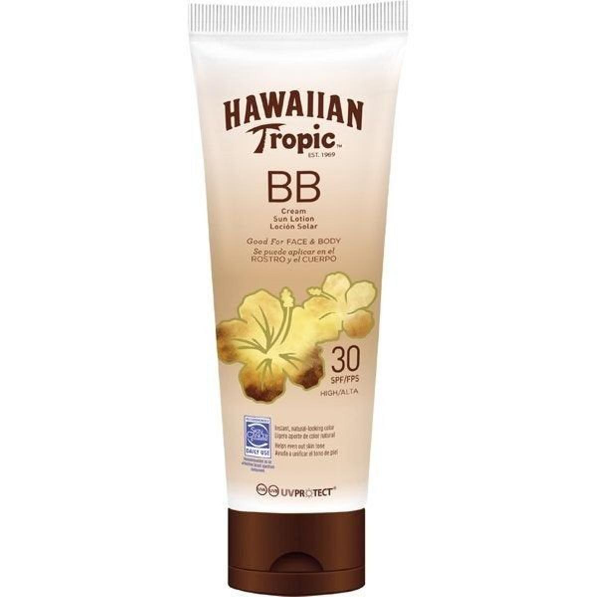 BB Cream Hawaiian Tropic. (Precio: 9,99 euros)