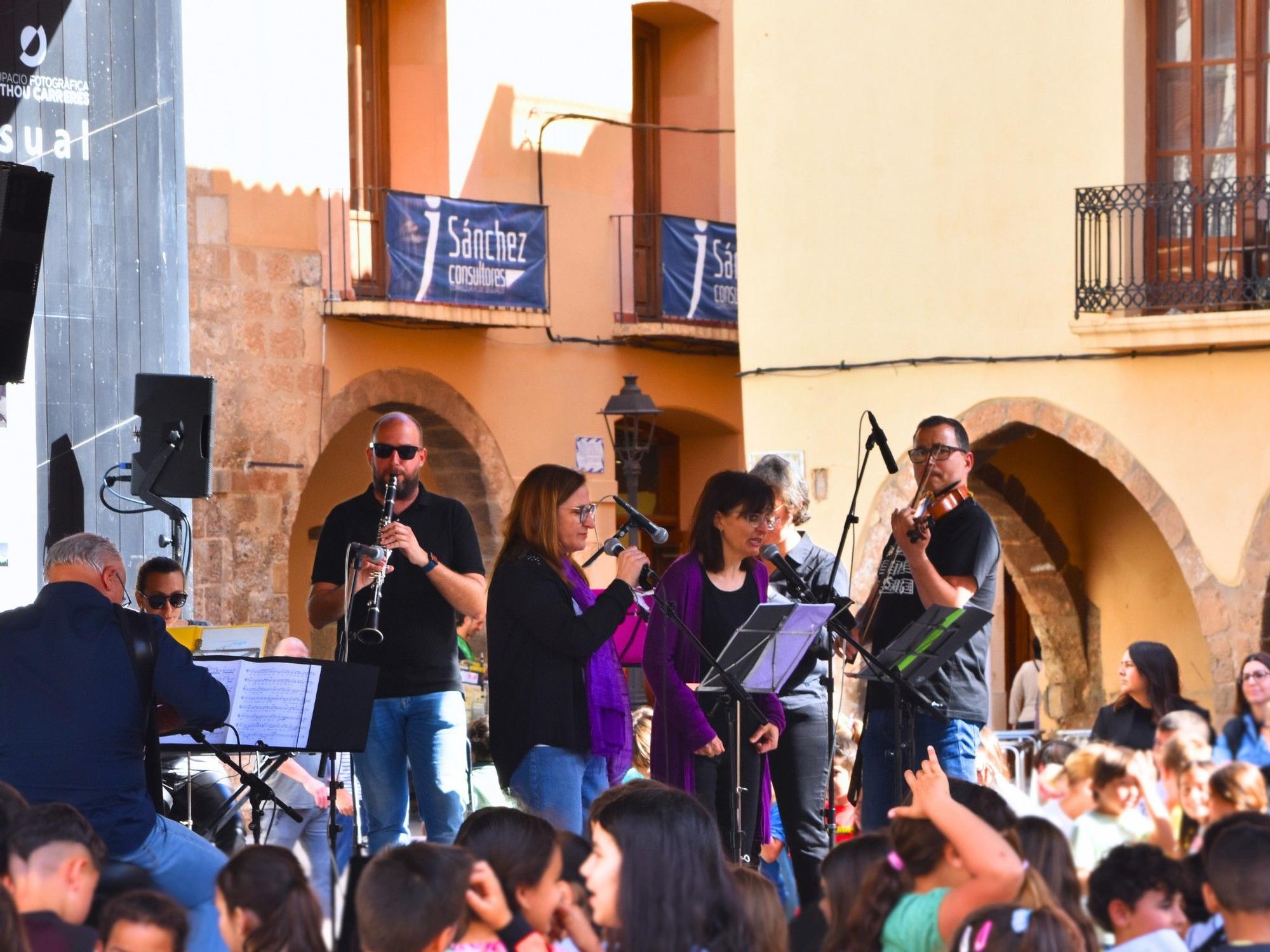 Les imatges del concert didàctic per a escolars en Vila-real