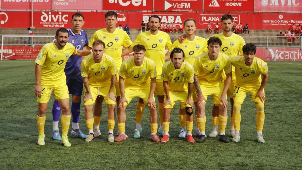 Una formación del Lleida CF