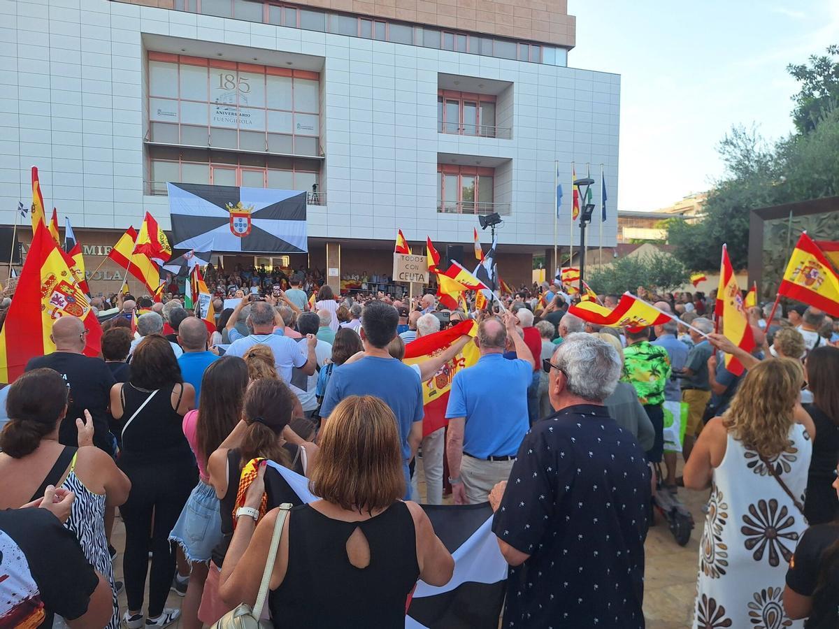 Fuengirola apoya a Ceuta y sus ciudadanos