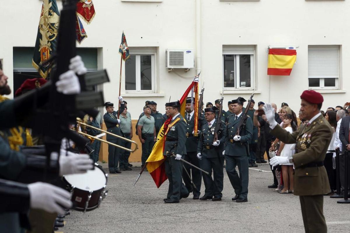 Celebración en Valencia del Día de la Guardia Civil
