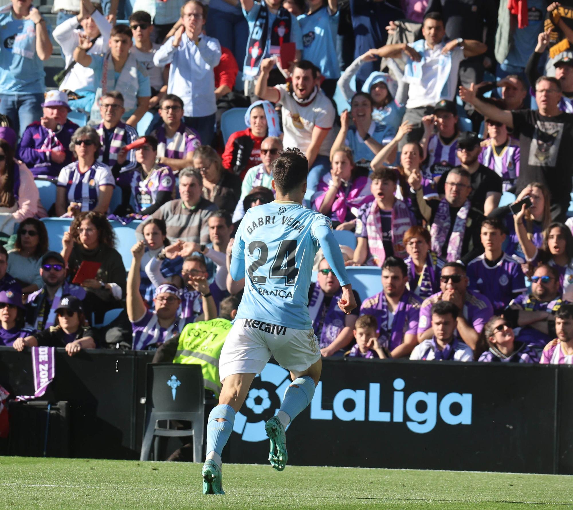 Las mejores imágenes del Celta-Valladolid (3-0)