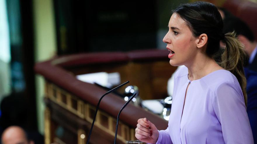 Irene Montero: "El consentimiento no es un teatro"