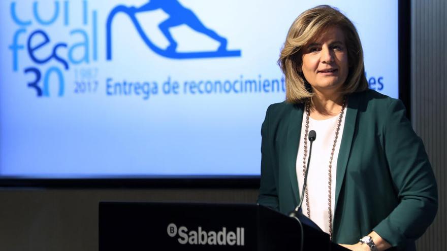 La ministra de Empleo Fátima Báñez // Agencias