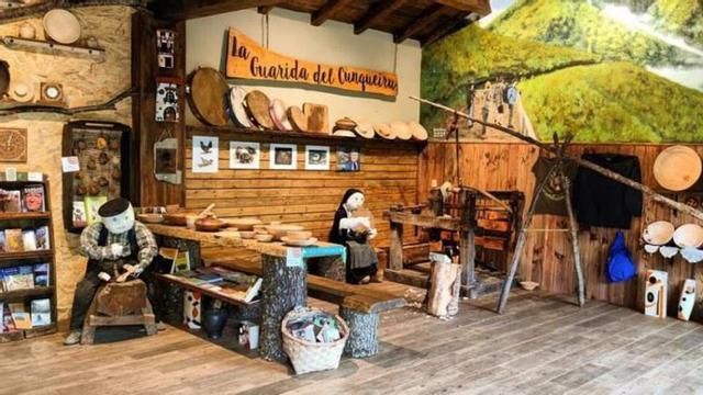 Interior de La Guarida del Cunqueiru. |  | CEDIDA A LNE