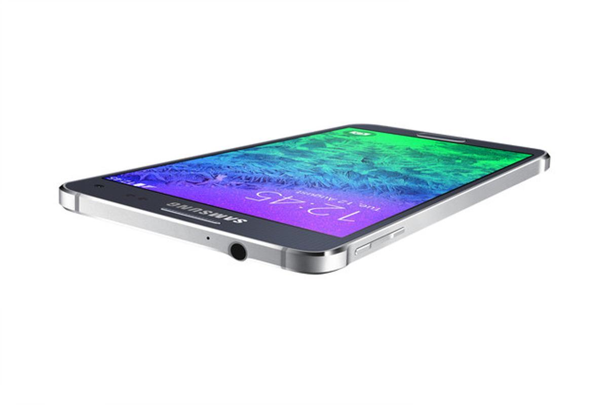 El nuevo Samsung Galaxy Alpha de color negro