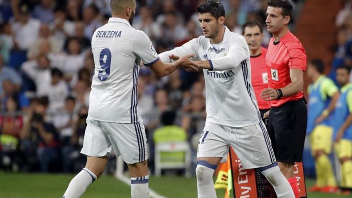 Morata se ha convertido en el suplente de lujo de Benzema