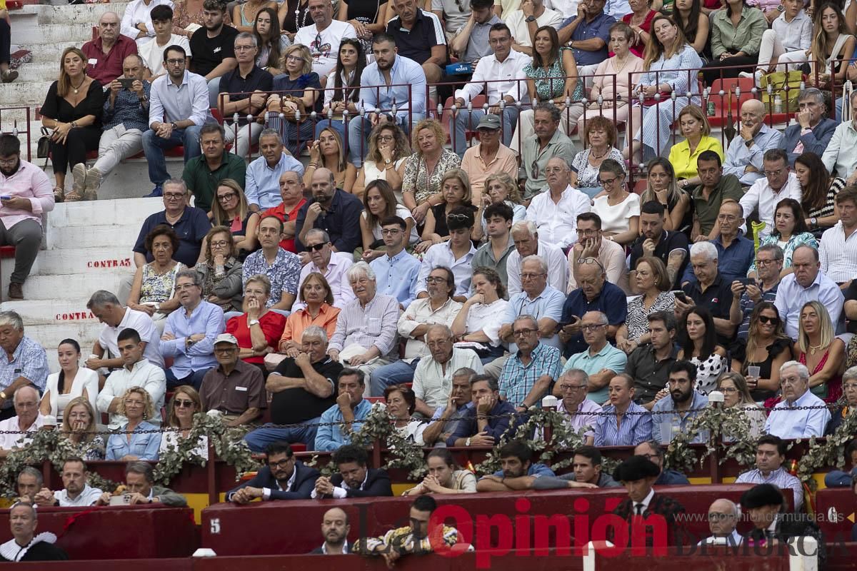 Cuarta corrida en la Feria Taurina de Murcia (Castella, Manzanares y Ureña)