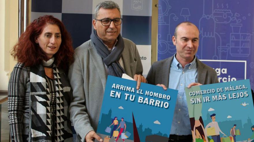 Lorena García, Sergio Cubero y Jacobo Guerrero, ayer.