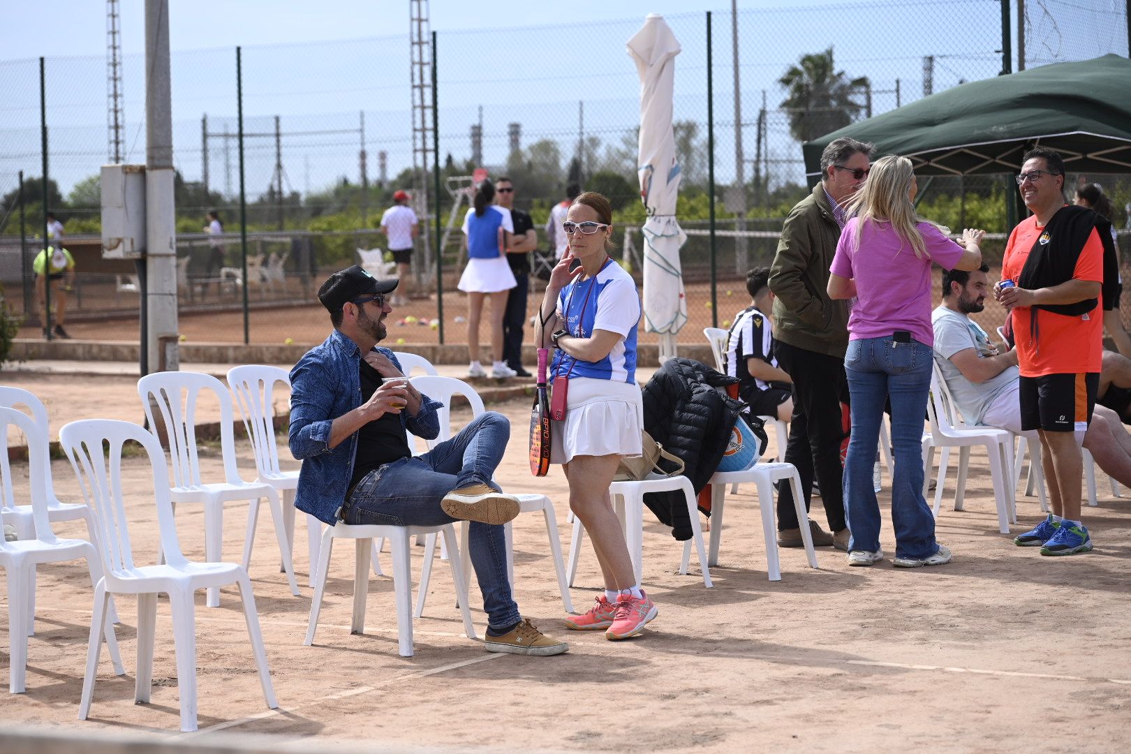 Las mejores imágenes de la jornada de pádel solidario de la Gaiata 15 en Castelló