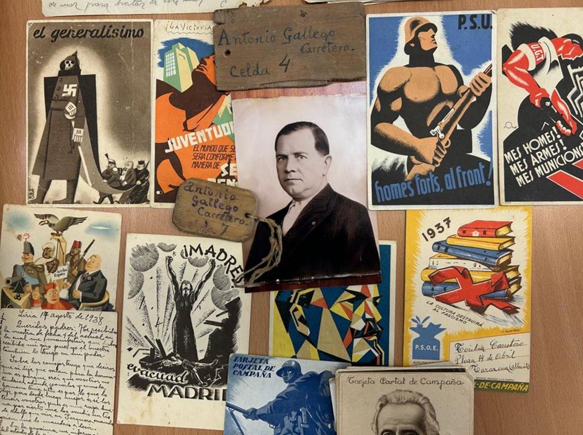 Documentos, fotografías y objetos donados al Archivo de la Democracia de la UA