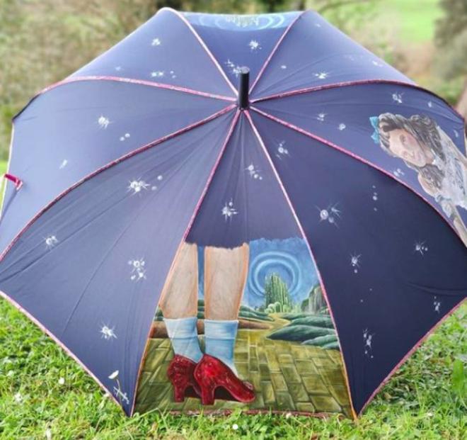 Paraguas personalizado de Para gustos miles de colores