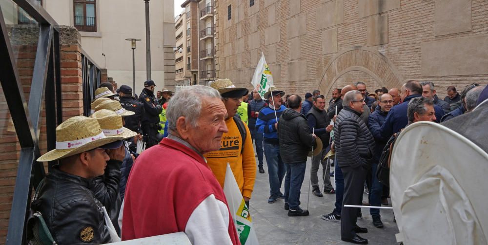 Así ha sido la manifestación de los agricultores