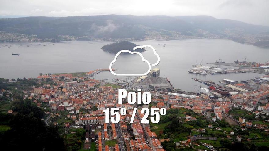 El tiempo en Poio: previsión meteorológica para hoy, martes 26 de mayo