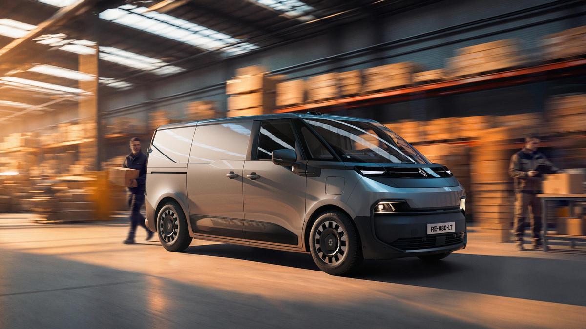 El nuevo vehículo comercial de Renault, la nueva Trafic Van E-Tech