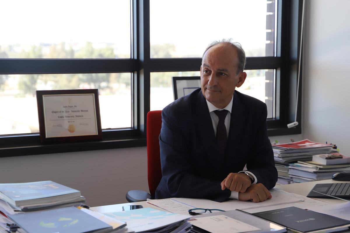 Gabriel Pérez Alcalá, rector de la Universidad Loyola Andalucía.