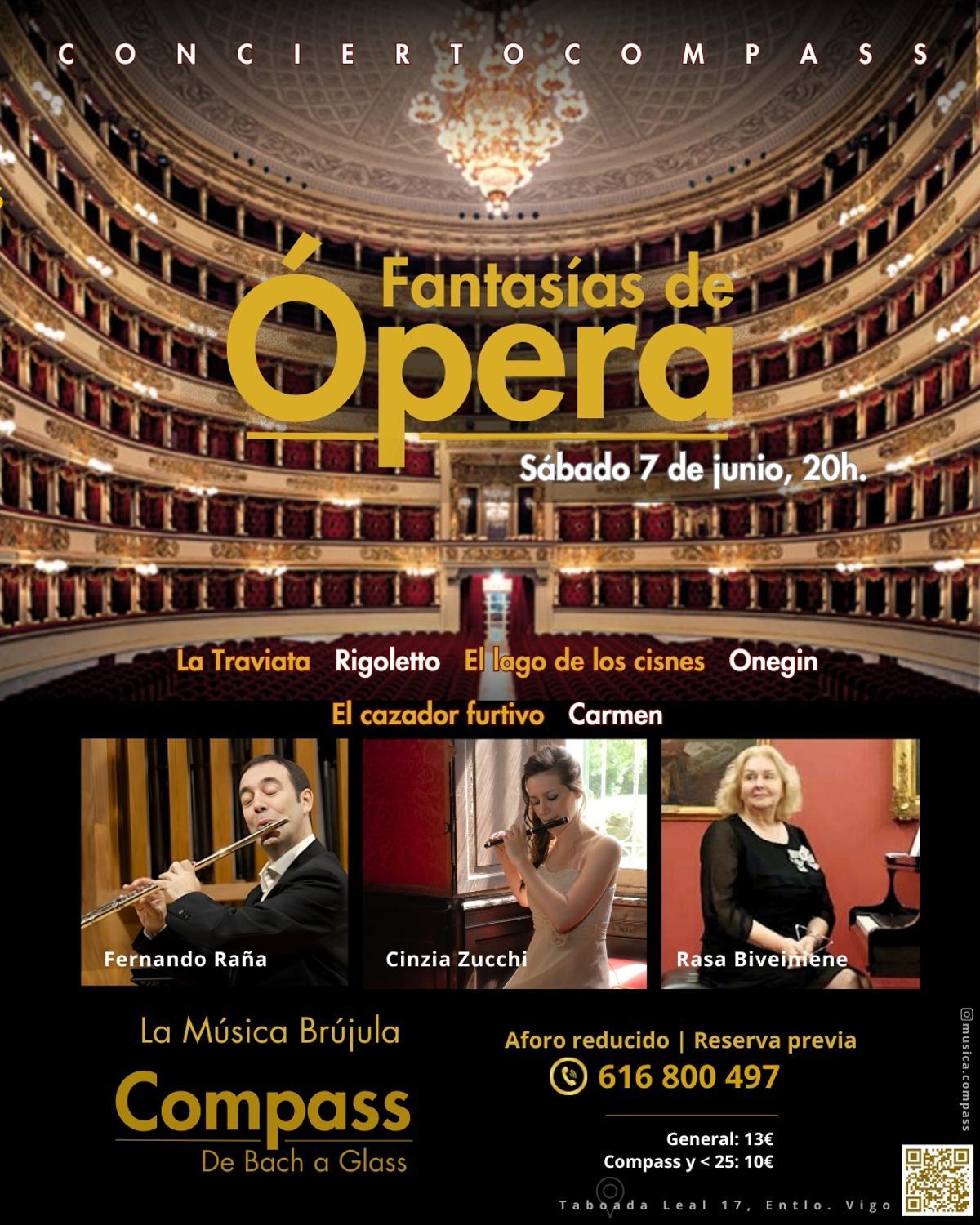 Fantasías de Ópera.