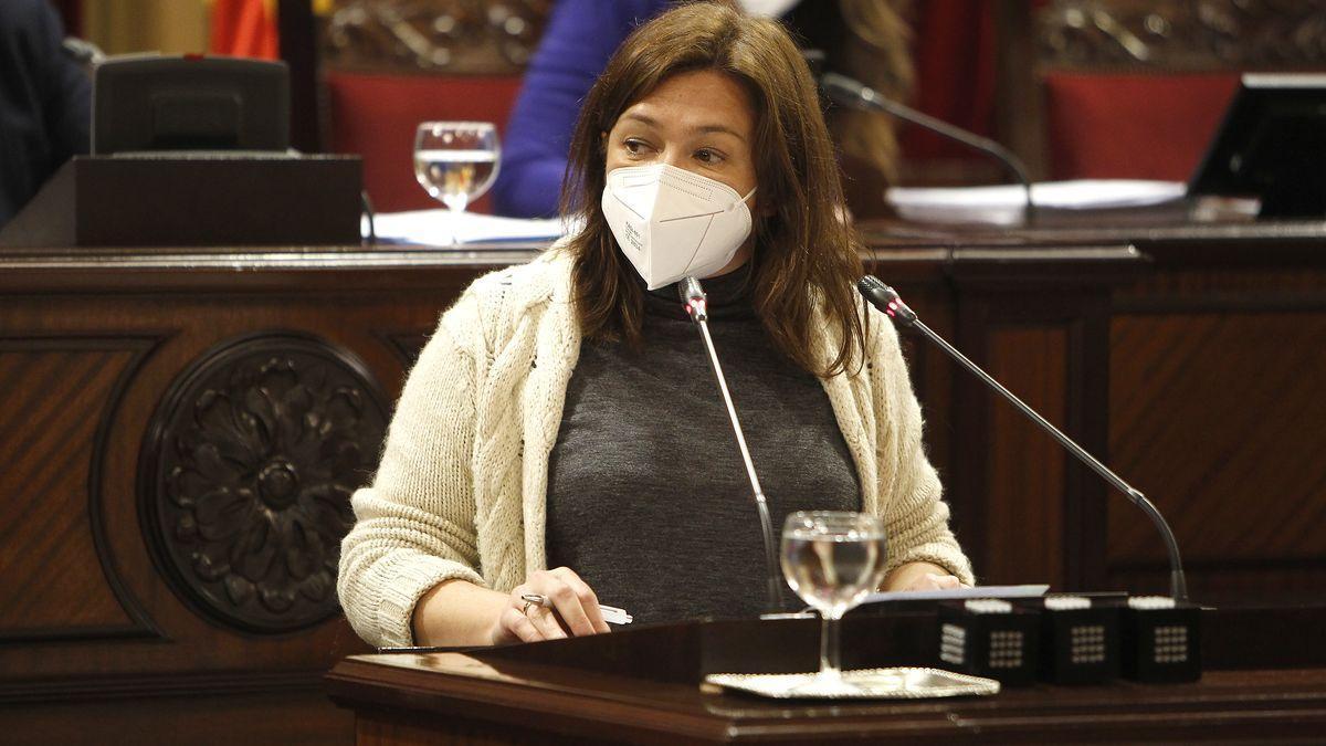 La consellera de Presidencia, Mercedes Garrido.