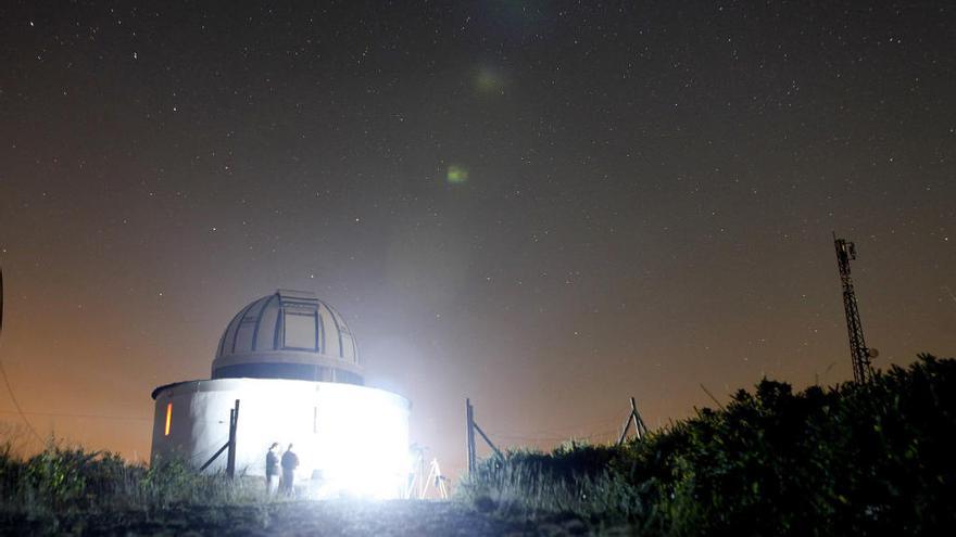 Imagen de archivo del observatorio de Forcarei, uno de los mejores puntos para ver las estrellas // Bernabé / Luismy